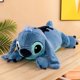 thumbnail image 3 of 45/60/80cm Stitch Disney Doll Plush Toys Lilo&stitch Plush Stuffed Doll Soft Pillow Prone Posture Dark/light Blue Cute Gift Toys, 3 of 5