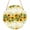 Yellow Beige, variant on Sunflower Round Front Door Welcome Sign, 5.9 Inch Wall Hanging Decor for Indoor Outdoor, Yellow Spring Floral Summer Botanical Rustic Home Porch Hanger Decorations for Holiday Gift
