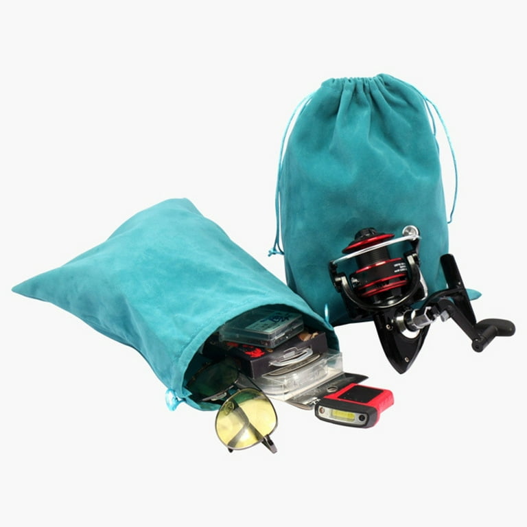 FAIOIN Fishing Reel Bag Portable Drawstring Reel Protect Bag Fishing Tackle  Fishing Gear Accessories Wheel Storage Pouch Bag
