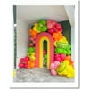 Tropical Luau Fruit Balloon Arch Kit - Aloha-Inspired Pool Party Decoration for a Summer Hawaiian Paradise!