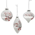 thumbnail image 2 of 80MM Glass Transparent Cardinal Ornaments, 2 of 3