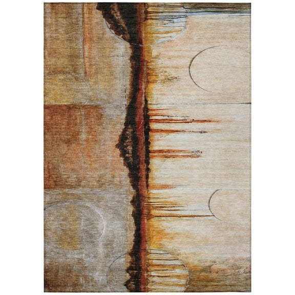 Dalyn Rugs Machine Washable Indoor/Outdoor Chantille ACN2059 Paprika 2'6" x 3'10" Rug