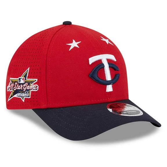 Men's New Era Red/Navy Minnesota Twins 2025 MLB All-Star Game 9FORTY M-Crown Adjustable Hat