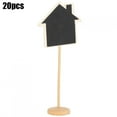 thumbnail image 2 of 20pcs Mini Chalkboard Signs Chalk Blackboard Place Cards Desktop Vase Decorations, 2 of 14