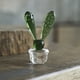 thumbnail image 3 of Estatuilla de cactus de vidrio hecha a mano, estatua en miniatura de cactus de vidrio soplado a mano, decoración del hogar de vidrio para niños y mujeres, 3 of 5
