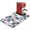 Cute Cartoon Cat, variant on Coffee Mat Coffee Bar Mat 12"x19" Hide Stain Absorbent Rubber Backed Quick Drying Mat Fit Under Coffee Maker Espresso Machine Kitchen Counter, American Flag Sunflower