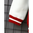 thumbnail image 6 of 9t Kid Boys Tops 10t Big Boys Fashion CHICAGO Embroidery Color Block Baseball jacket Sizes 7-15, 6 of 7
