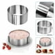 thumbnail image 3 of Moldes de anillo de pastel redondo ajustable para hornear Mousse de acero inoxidable, 3 of 5