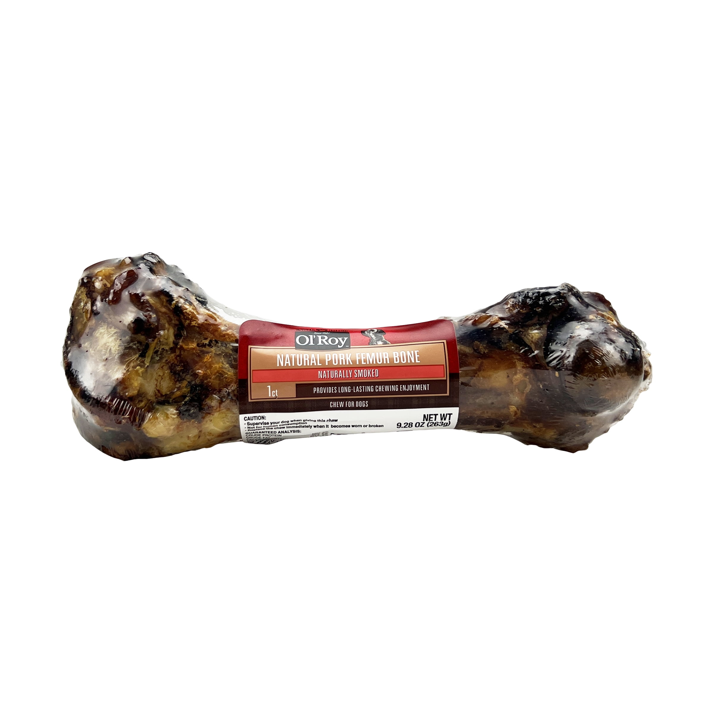 Ol Roy Natural Pork Femur Chew for Dogs 9.28 oz