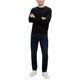 thumbnail image 4 of s.Oliver Jersey de punto para hombre - básico, cuello redondo, algodón, liso Negro M (Medium), 4 of 4