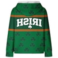 thumbnail image 5 of St Patricks Day Sweatshirt for Women Funny Shamrock Print Hoodie Casual Cute St. Patrick's Day Long Sleeve Shirt, 5 of 5