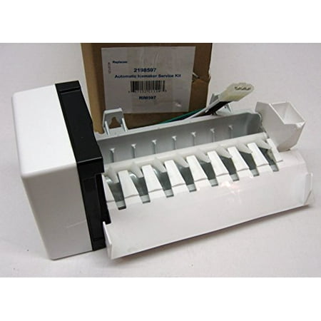 WP2198597 Refrigerator Icemaker Ice Maker for Whirlpool Kitchenaid Kenmore 2198598
