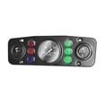 thumbnail image 4 of Almencla 3 in 1 Kit Instrument Panel 12V Auto Triple Gauge Kit for Truck Tractor, 4 of 8