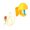Yellow, variant on lanema Extending Rope Cats Teaser Toy with Safe Teaser for Pet Kittens Mental Stimulation Indoor Enrichment Activity Toy