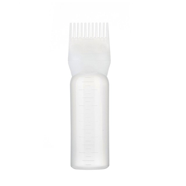 Jumpingount Botella recargable para tinte de cabello, botellas de champú impermeables, aplicador dispensador, herramienta de estilismo para Type6 NO6