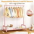 thumbnail image 3 of Perchero Infantil Soarine para Ropa con Estante Inferior Rosa, 3 of 7