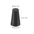 thumbnail image 2 of Uxcell 8.2mm to 12.7mm Solid Rubber Tapered Plug for Lab Home Black 10 Pack, 2 of 5