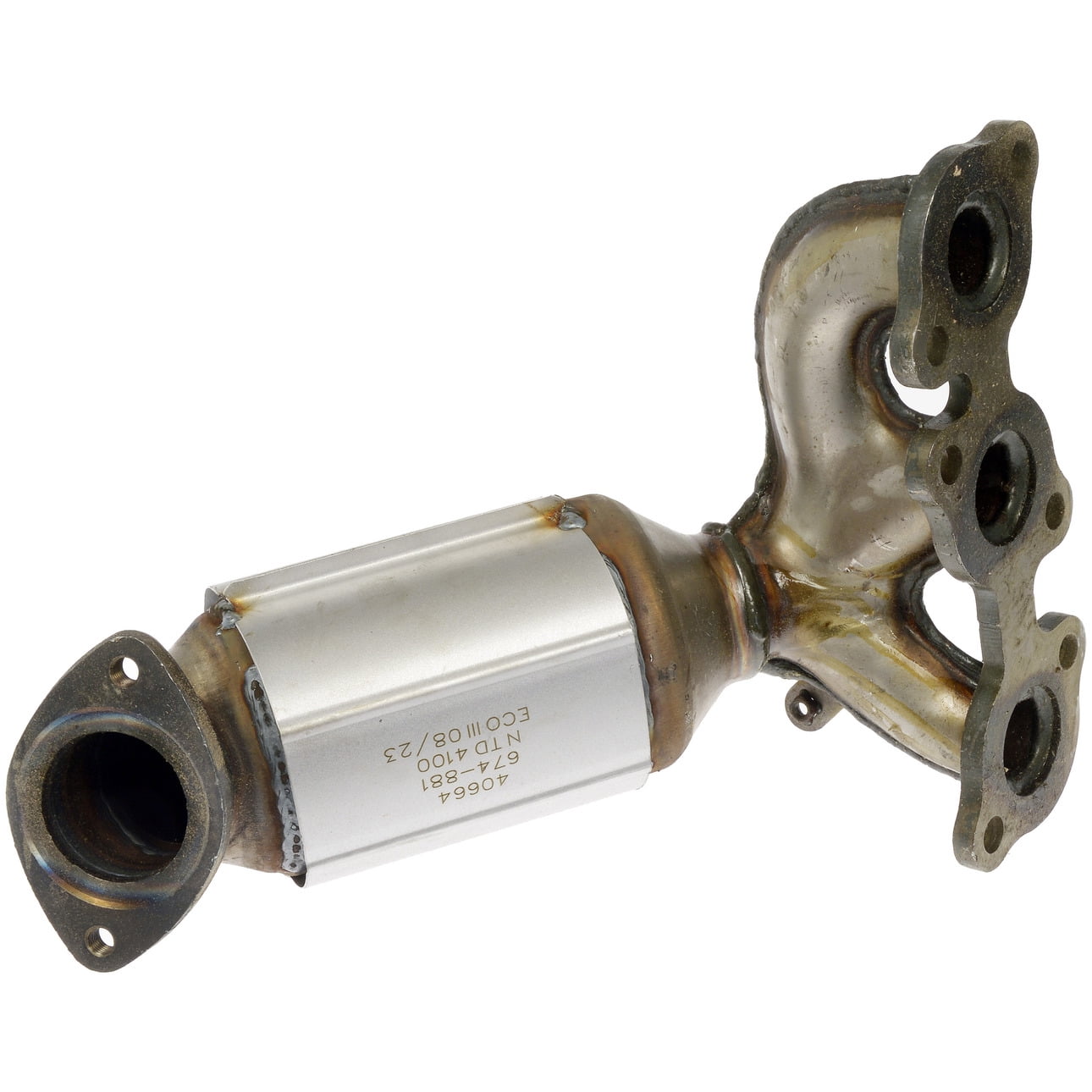 Dorman 673-881 Rear Catalytic Converter with Integrated Exhaust Manifold for Specific Lexus / Toyota Models