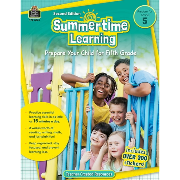 Summertime Learning: Summertime Learning, Second Edition (Prep. for Gr. 5) (Paperback)
