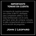 thumbnail image 2 of Playeras Polo John Leopard Manga Larga Muscle Fit, 2 of 6