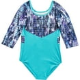 thumbnail image 3 of Rainbeau Moves Girl's Dance & Gymnastics 3/4 Sleeve Leotard, 3 of 5