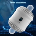 thumbnail image 3 of 1 Uds. Entrenador eléctrico, masajeador para hombres, taza de avión para hombres, abrazadera de vibración completamente automática, ejercitador de pene de succión, juguete sexual, 3 of 5