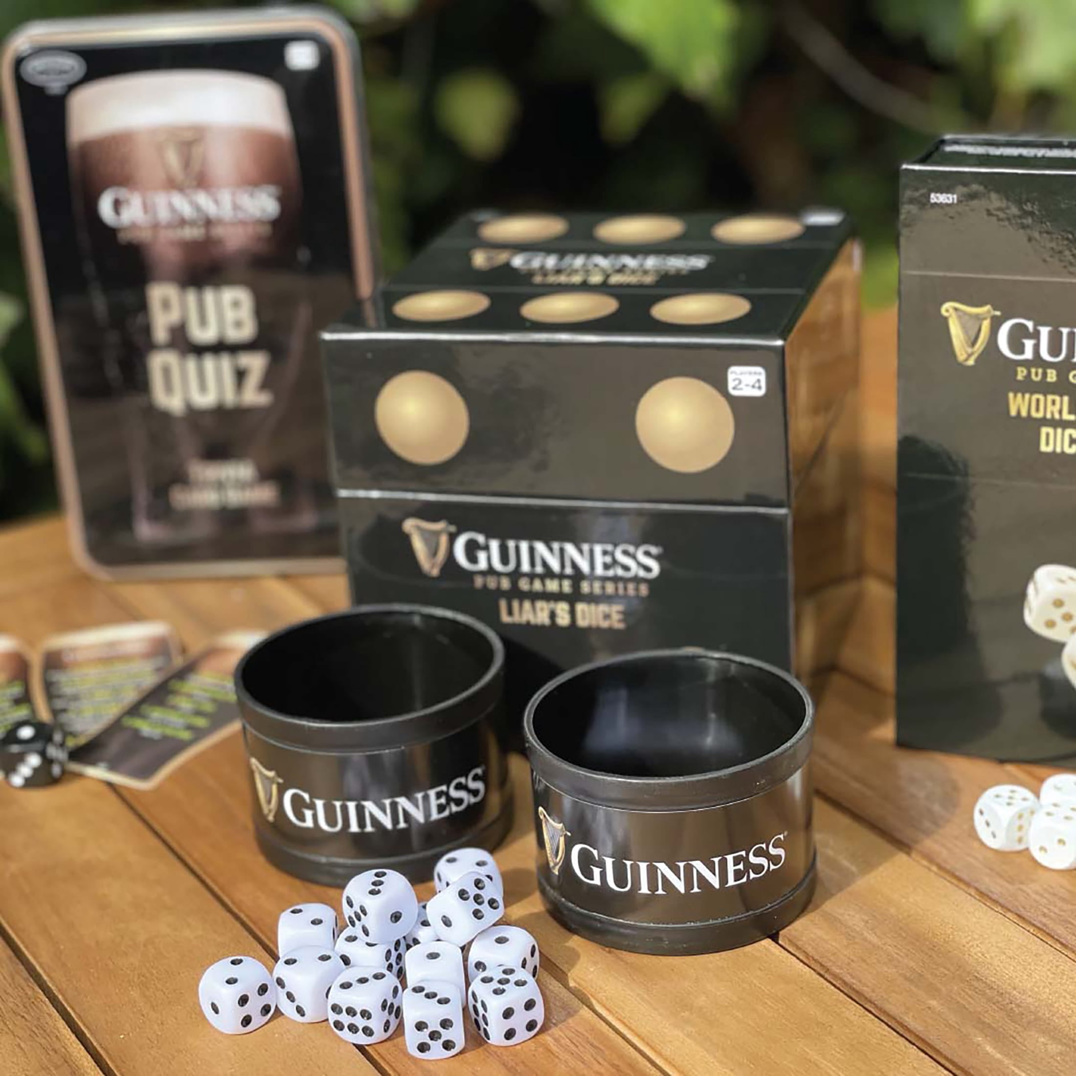 Front Porch Classics, Guinness Pub Games Series World's 20 Best Dice Games, Traditional Pub Dice Game Officially Licensed by The Makers of Guinness Stout Beer