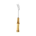 thumbnail image 1 of TIMIFIS Tableware Natural Bamboos Handle Stainless Steel Tableware Dessert Salad Spoon Fork Bamboos Handle Steak Knife Fork Spoon Tea Spoon Spoons Kitchen Gadgets, 1 of 2