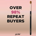 thumbnail image 4 of Skone Cosmetics Small Creme Makeup Brush - Luxe Premium Rose Gold and Synthetic Black Small Creme Brush Used To Blend Foundation - Professional Grade Nylon Small Creme Make Up Brush - Precision Eye Br, 4 of 4
