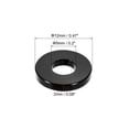 thumbnail image 2 of Flat Washers Aluminium Alloy M5 Thickening Washer for RC Model Parts Black 30Pcs, 2 of 6