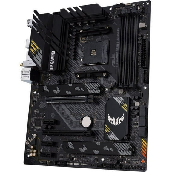 TUF GAMING B550-PLUS (WI-FI) Desktop Motherboard - AMD Chipset - Socket AM4 - Micro ATX