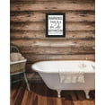 thumbnail image 2 of Trendy Decor 4U "Kid's Bathroom" Framed Wall Art, Modern Home Décor Black Framed Print for Living Room, Bedroom & Farmhouse Wall Decoration by Lettered & Lined 15"x19", 2 of 2