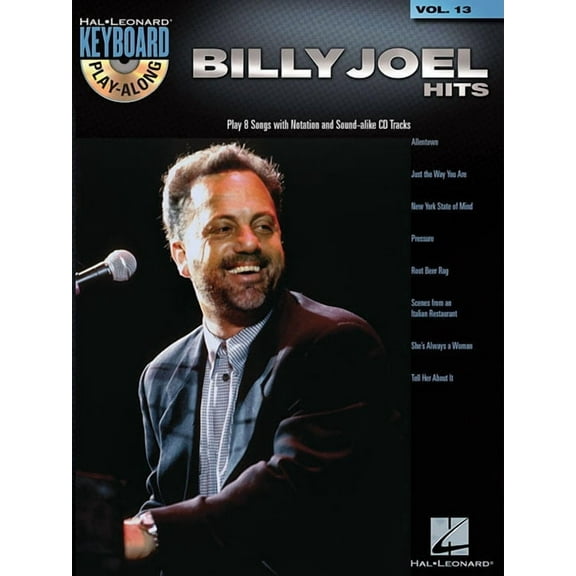 Hal Leonard Keyboard Play-Along Billy Joel: Hits, Book 13, (Paperback)