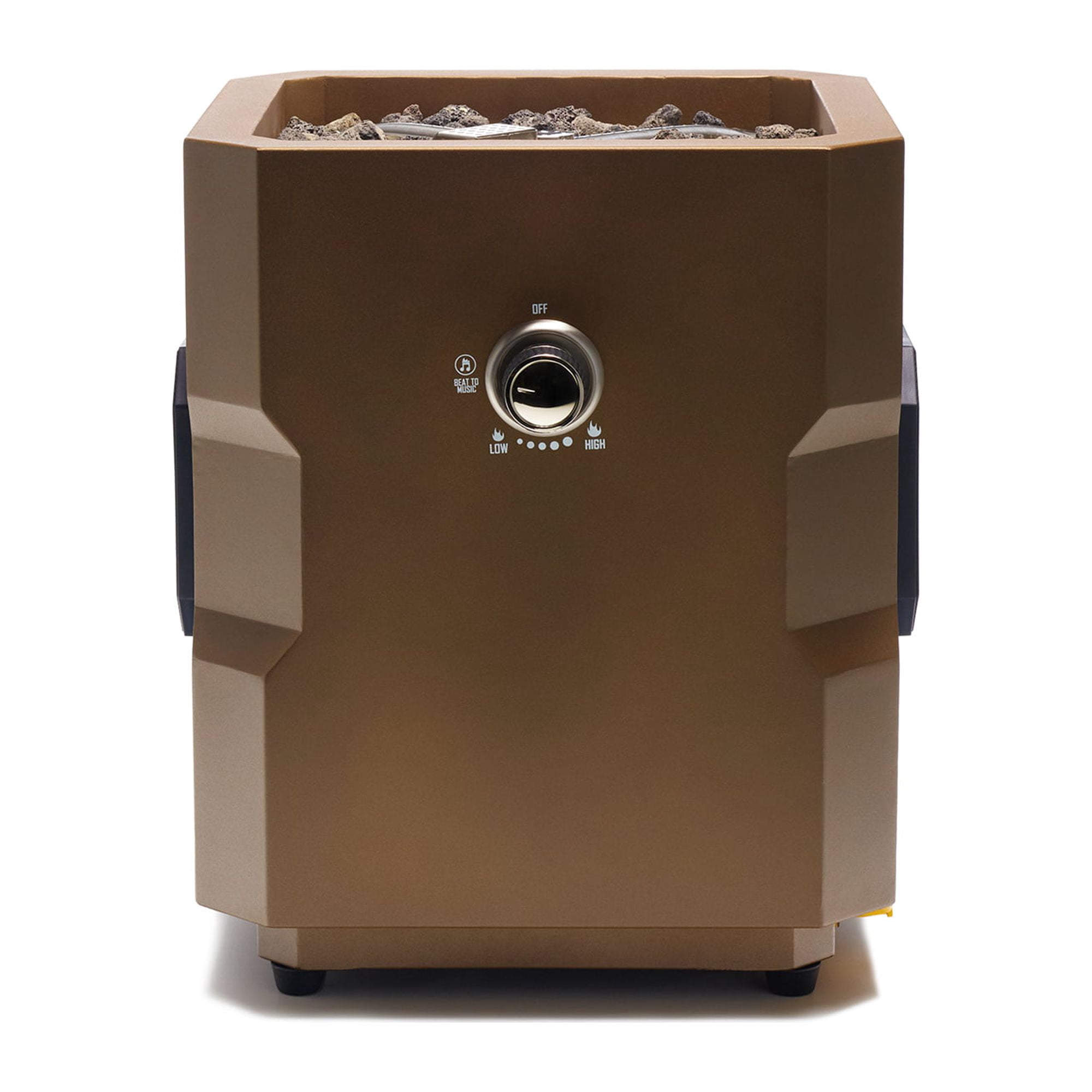 Ukiah Co Tailgater II Portable Wireless Fire Pit with 2.1 Sound System, Bronze