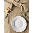 thumbnail image 4 of Fennco Styles Everyday Design Solid Color Table Runner 16" W x 108" L - Plain Beige Table Cover for Home, Farmhouse Décor, Banquets, Family Gathering and Special Occasion, 4 of 4