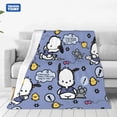 thumbnail image 1 of TAKARA TOMY Sanrio Pochacco Anime manta para perro en la cama, funda para dormir, aire acondicionado, sábana para niños, 1 of 3