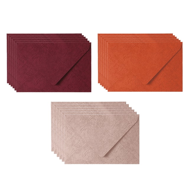 18 sobres, 16,5 x 11 cm, rosa+naranja+rojo, sobres para tarjetas, sobres de invitación, sobres para postales