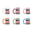 thumbnail image 2 of Teacher Superlative Mug, Best Health Teacher Gift, 11oz or 15oz White Ceramic Coffee Cup for Health Teacher, 2 of 7