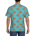 thumbnail image 3 of Qekee Funny Chicken Classic Fit T-Shirt Men's Shirt Men's Tight Short Sleeves for Exercise, Running, Mountaineering - Funny Chicken, 3 of 9
