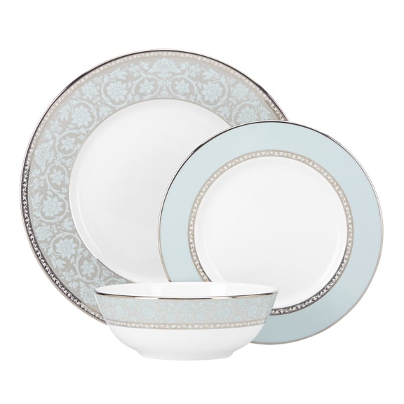 Lenox Westmore 3-Piece Chip Resistant White Bone China Place Setting Set (Service for 1)