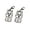 3#-West Highland White Terrier, variant on 2PCS Dog Keychain Ring Pendants, Cute Pet Mini Dog Memorial Keyring Metal Lightweight Dog Keychain Gift 10#-Border Collie