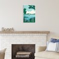 thumbnail image 2 of Stupell Industries On Lake Time Modern Nature Scenery Coastal Painting Unframed Art Print Wall Art, 2 of 6