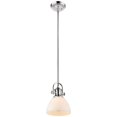 thumbnail image 1 of Beaumont Lane Mini Opal Glass Pendant in Chrome, 1 of 5