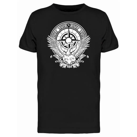 Swan Wind Rose Tee Men's -Image by Shutterstock