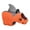 Orange color, variant on AOOOWER Adjustable Dog Life Preservers with High Buoyancy Swim Vest 6 Size Flotation Device Swimsuit Rescuing Handle