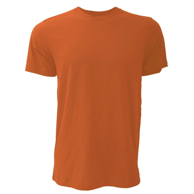 Canvas Jersey Crew Neck T-Shirt / Mens Short Sleeve T-Shirt