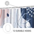 thumbnail image 6 of LALILO 4 Pcs Blue Earth Ocean Shower Curtain Sets with Rugs for Bathroom Decor,Art Map World Flat Bathroom Curtain Set with Mats, 6 of 6