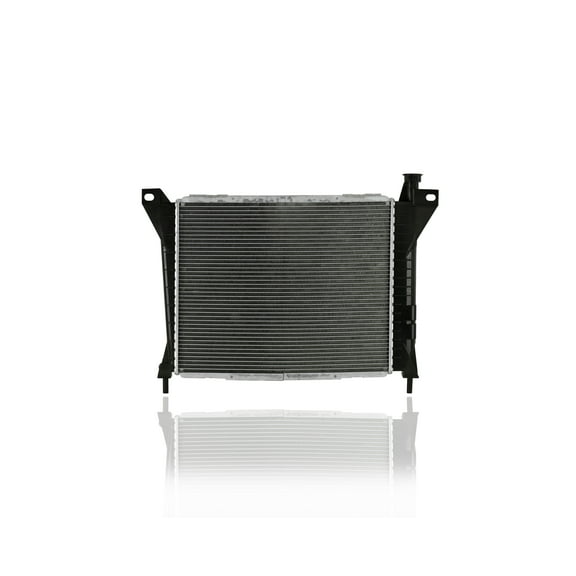 Radiator - Pacific Best Inc. Fit/For 1124 86-97 Ford Aerostar 6cy 4.0L - Plastic Tank, Aluminum Core, 2-Row