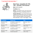 thumbnail image 2 of Water Pump - Compatible with 1980, 1985 - 1986 GMC C1500 Suburban, 2 of 2