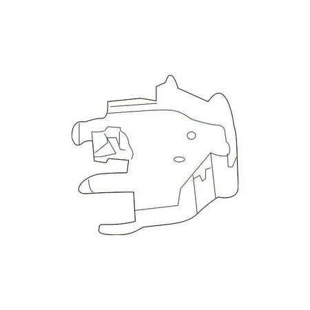 Genuine OE Nissan Headlamp Assembly Lower Bracket - 26092-9N00C